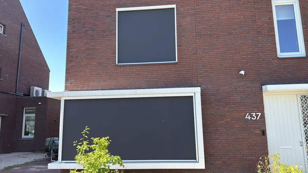 solar zonnescreens rotterdam twee onder een kap
